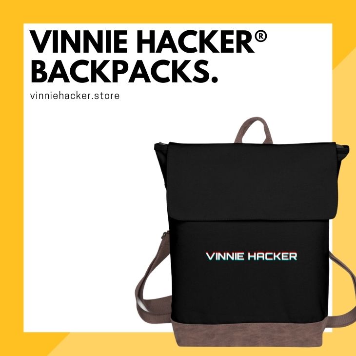 Vinnie Hacker Backpacks