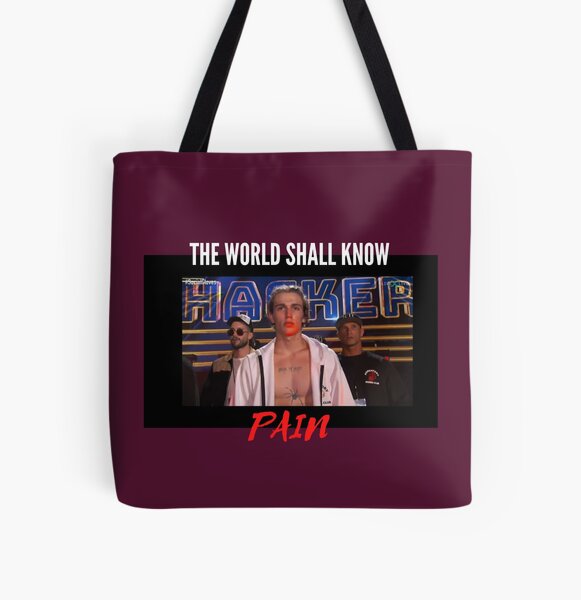 The World Shall Know Pain - Vinnie Hacker - Naruto Reference All Over Print Tote Bag RB1208 product Offical Vinnie Hacker Merch