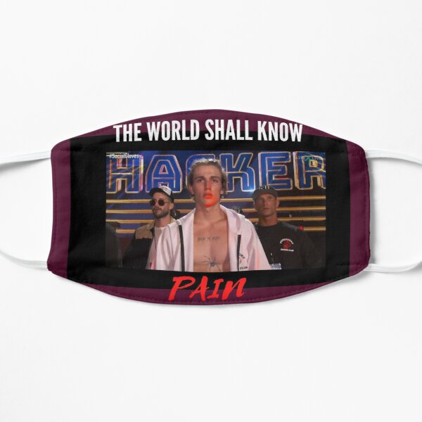 The World Shall Know Pain - Vinnie Hacker - Naruto Reference Flat Mask RB1208 product Offical Vinnie Hacker Merch