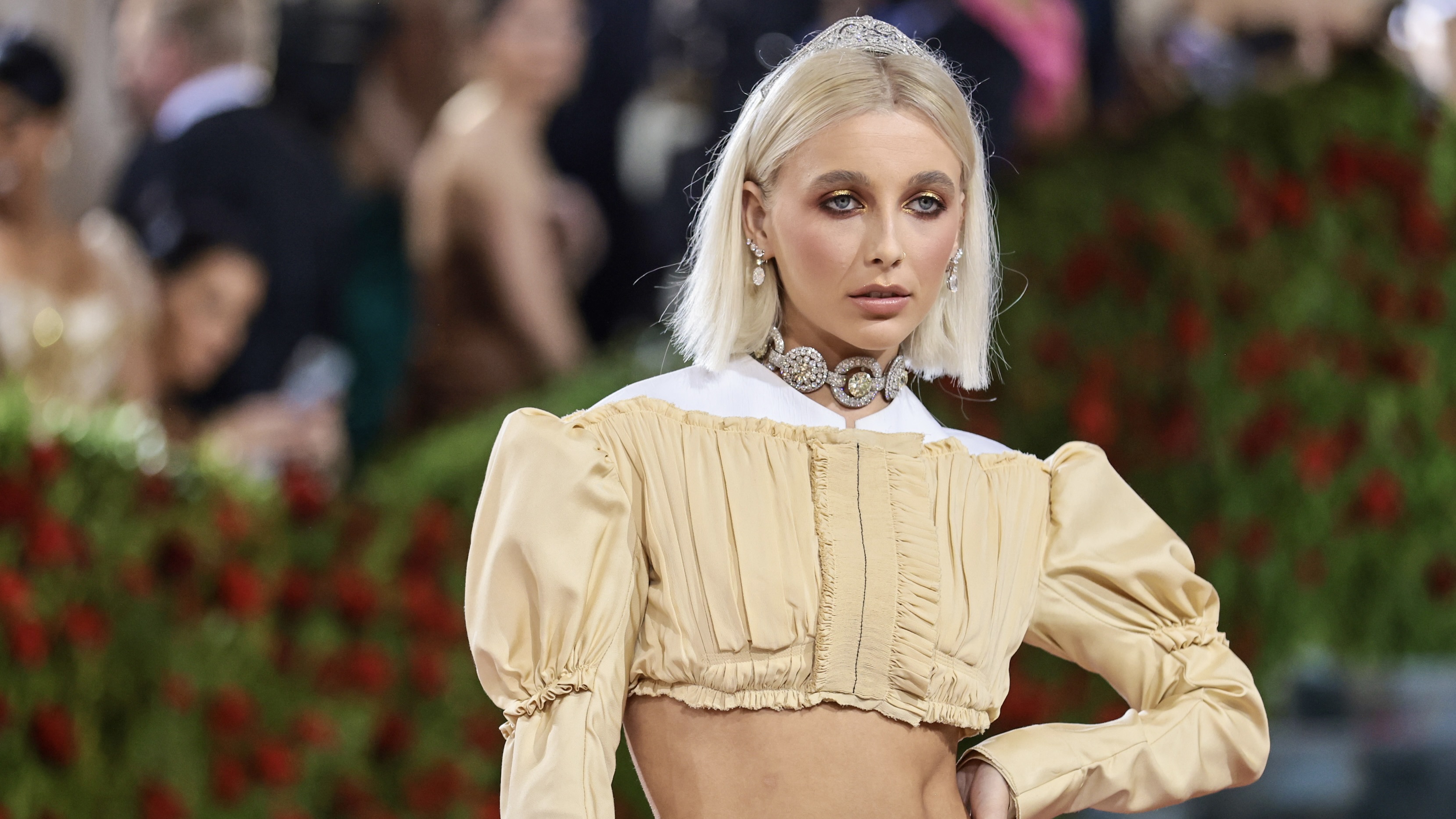 RARE Emma Chamberlain Met Gala Choker Maharaja Yadavindra Singh Son of Maharaja of Patiala Bhupinder - Vinnie Hacker Merch